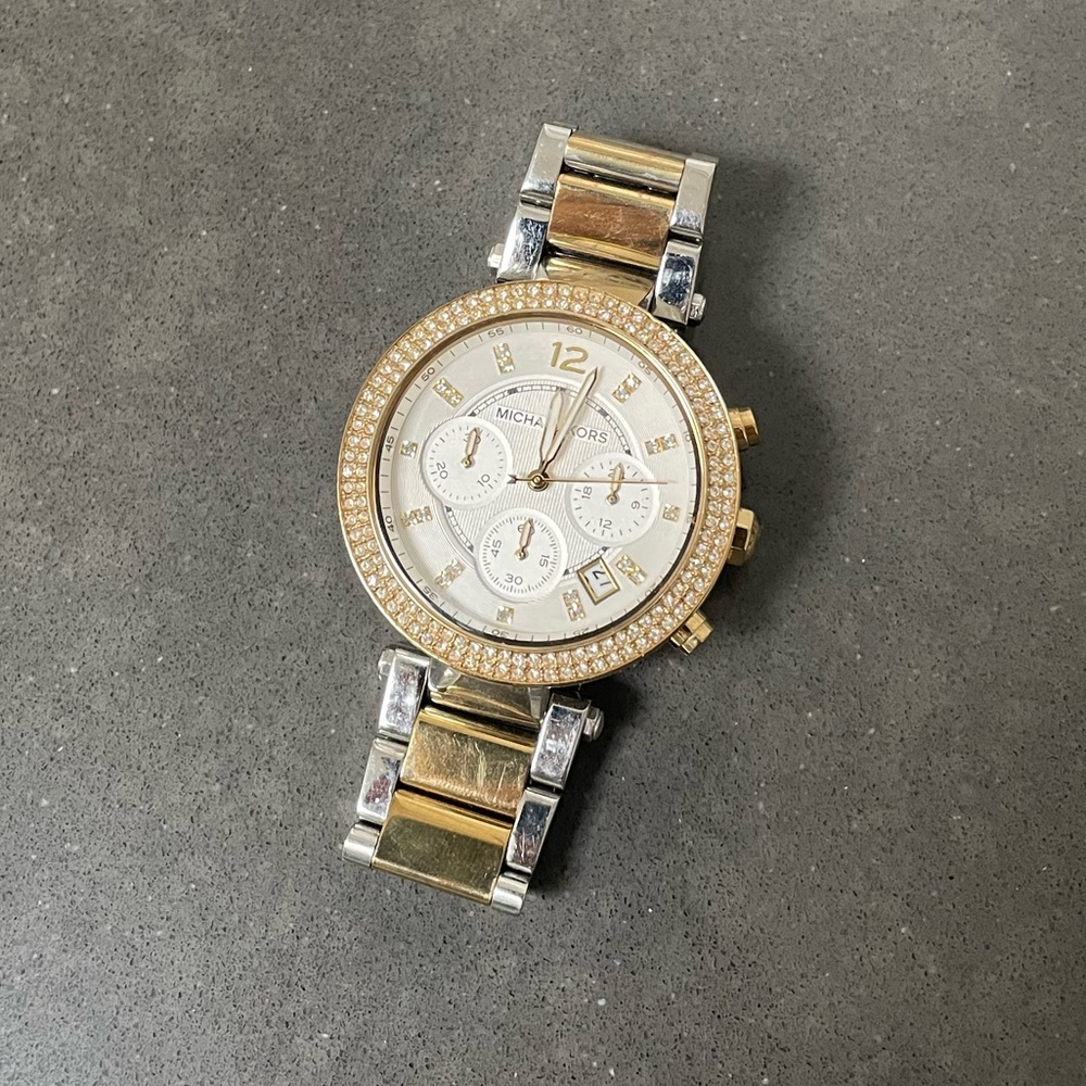 Michael Kors 2-tone watch
